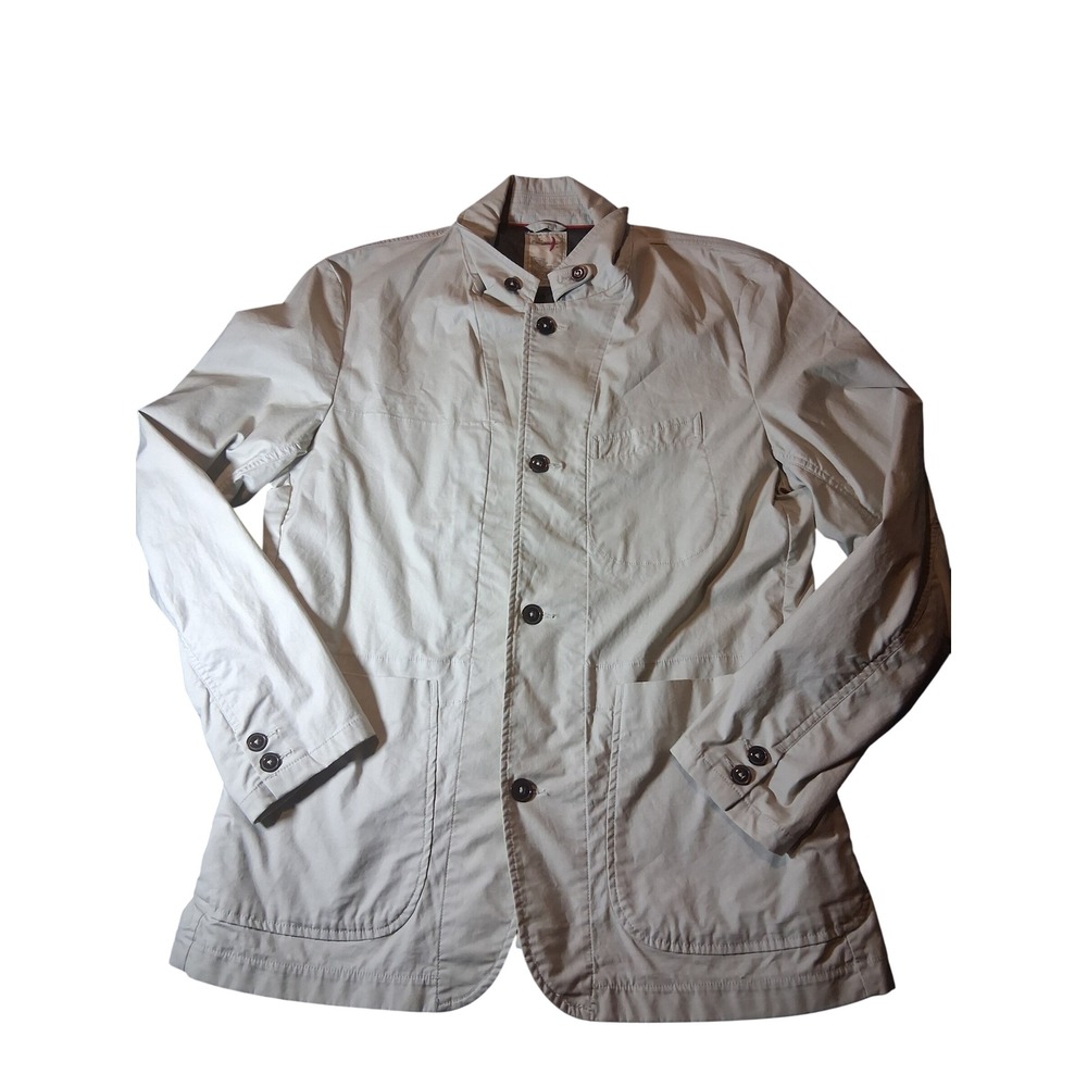 Relwen Flyweight Flex Men Light Khaki Tan Utility Field Sport Jacket Size L